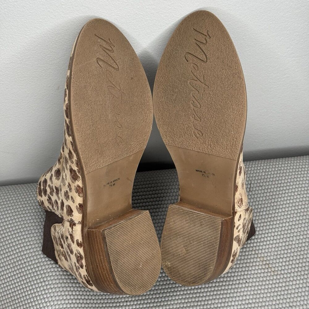 Matisse Ready Or Not Ankle Boot‎ Leopard 7.5 / Pre-owned . - Picture 10 of 14